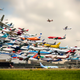 Illustration for article titled 8 hours of airliners departing from Los Angeles in one single photo